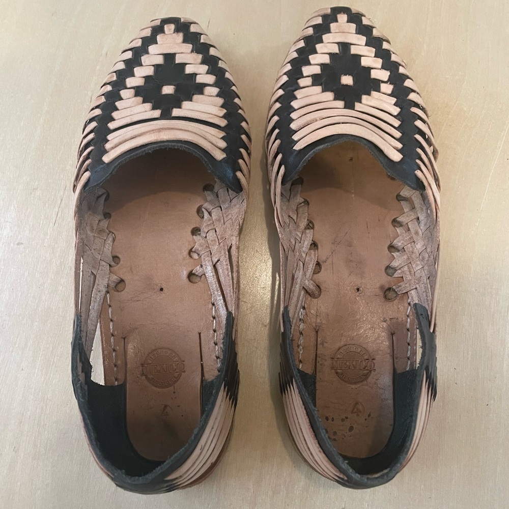 Authentic Mexican woven huarache sandals